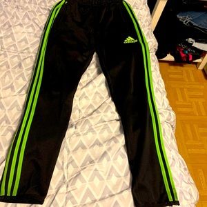 Adidas joggers green edition
